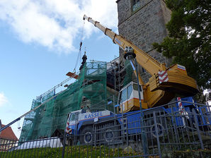 Kirchenrenovierung 2010 / 2011 (Foto: Karl-Franz Thiede)